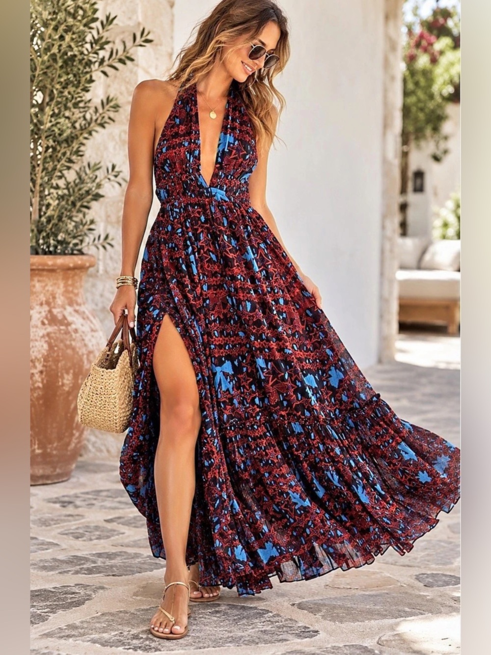 Free People Zandra Rhodes super nova maxi size medium